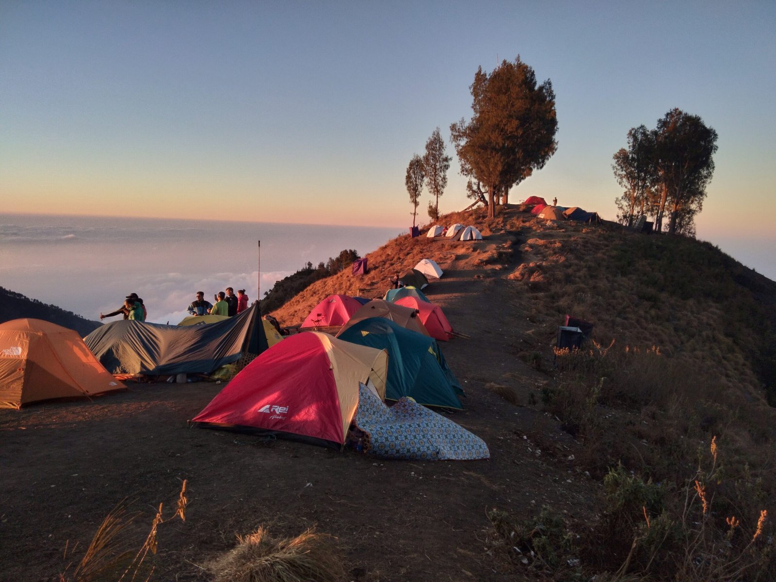 rinjani peak